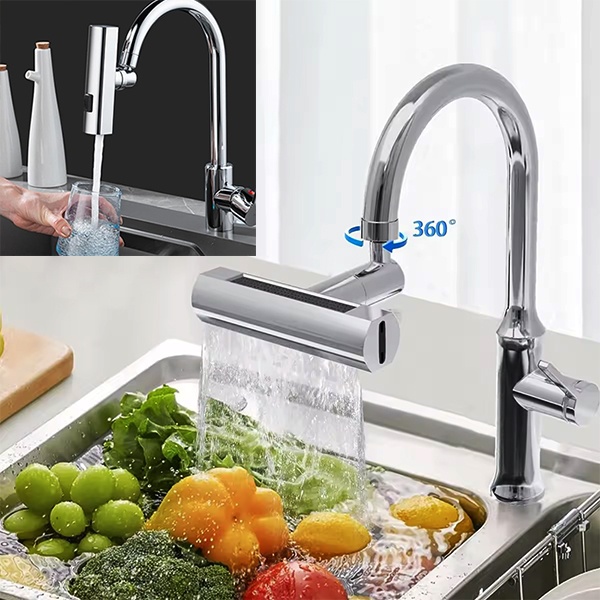 Drehbarer 3-in-1 Wasserhahnverlängerer 360° | TORRENTIA