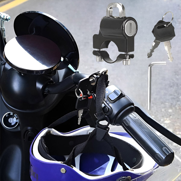 Helmschloss, das Diebstahl verhindert | MOTOLOCKA