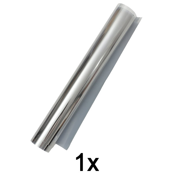 1x Spiegel-Sichtschutzfolie für Fenster – 45×200 cm, kein Werkzeug erforderlich | FOILBLISS