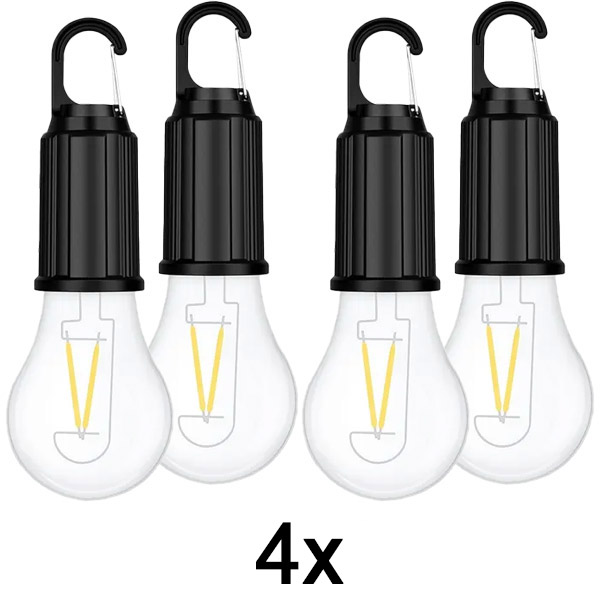 2x Kabellose wiederaufladbare Glühbirnen (2er-Set, bis zu 8 Std.) | LUMINKA
