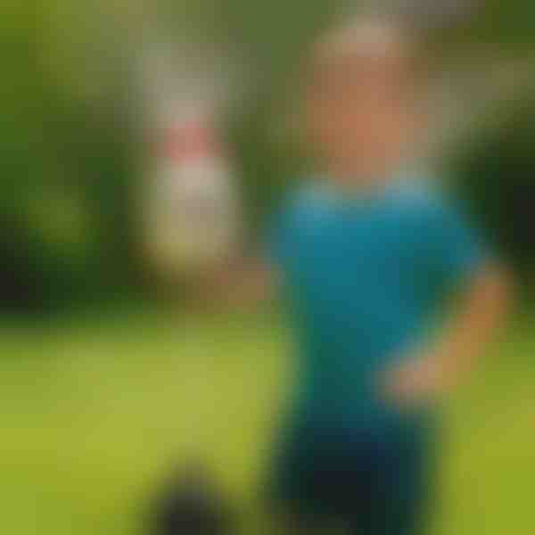 Kinder-Wasserrakete zur Abkühlung - Dreht sich, steigt auf & spritzt - Ab 3 Jahren, 5m Schlauch | FUNLUNCHER