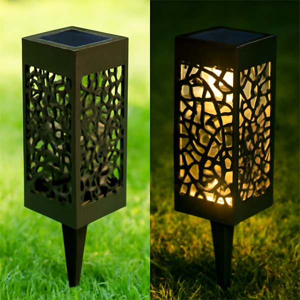 Dekorative Solarlampe (2 Stück) | GARDENIAS