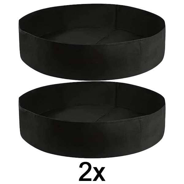 2x Hochbeet aus Stoff – 90 x 30 cm, atmungsaktiver Filz | PLANTIE