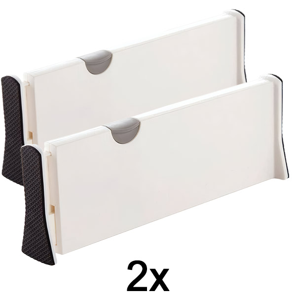2x Verstellbarer Schubladen- & Regal-Trenner | DIVISERINO
