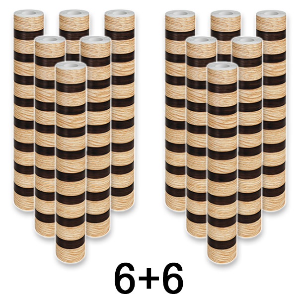 6x Selbstklebendes Wandpaneel in Holzoptik | LINEWALL 1+1 GRATIS