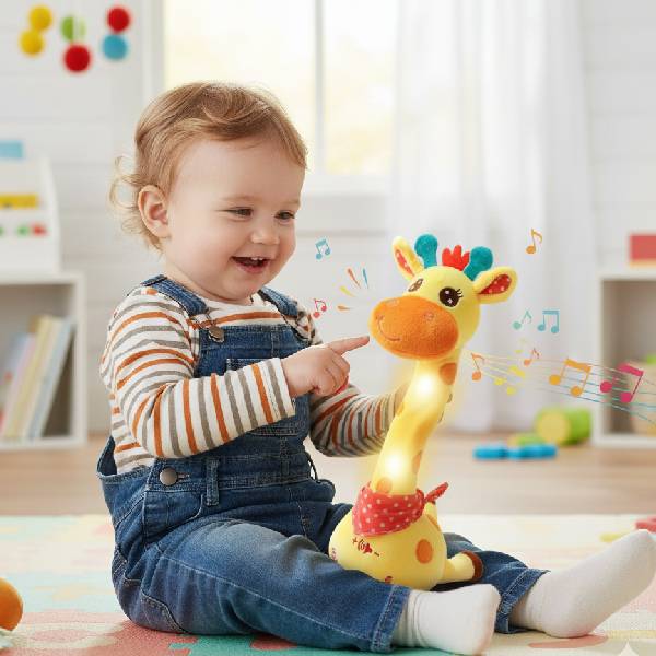 Interaktive Plüschgiraffe | GIRADANCE