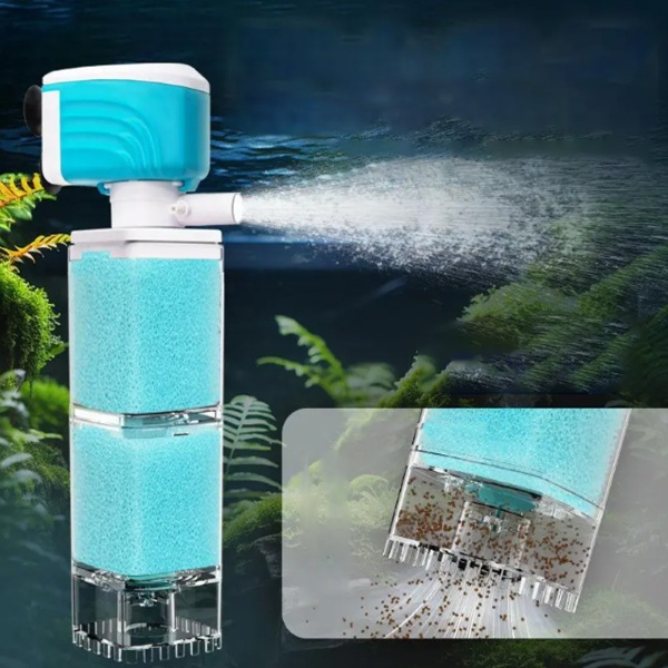 Tauchfähige Aquarium-Filterpumpe | AQUFRESH