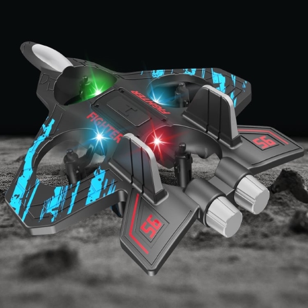 RC Kampfjet-Drohne – LED, EPP-Schaum, 2,4 GHz, Indoor & Outdoor | FLYTOR