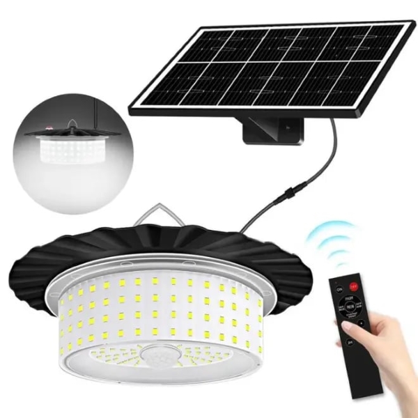 Solar-Pendelleuchte mit Bewegungssensor | ORBILUM