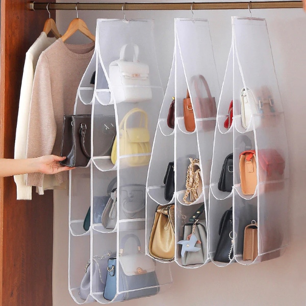 Hängender Handtaschen-Organizer (8 Fächer) | BAGHANG