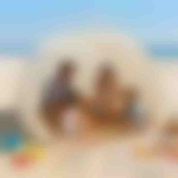 Pop-Up Strandmuschel - UPF50+ Sonnenschutzzelt, 120x120x100 cm | POPYTENT