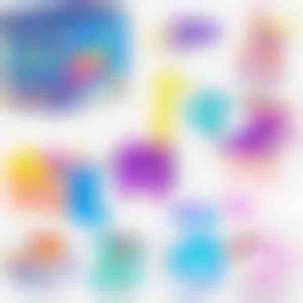 Weiche, zusammendrückbare Bausteine - 40 Stück, TPE, ab 3 Jahren | JELLYFUN